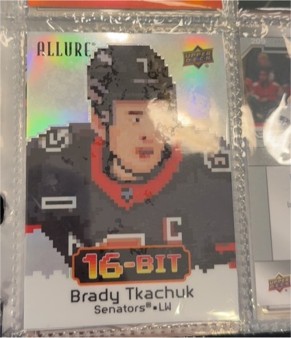 2024-25 Upper Deck Allure #16-BIT Brady Tkachuk — front