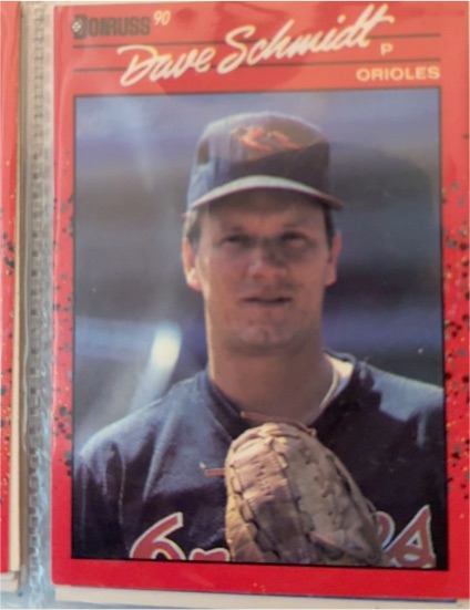 1990 Donruss #524 Dave Schmidt — front