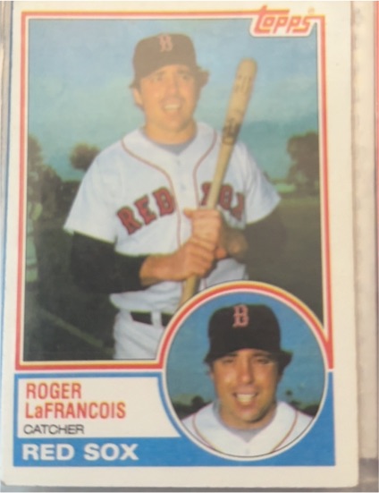1983 Topps #344 Roger LaFrancois — front