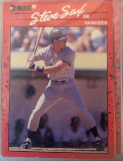 1990 Donruss #78 Steve Sax — front