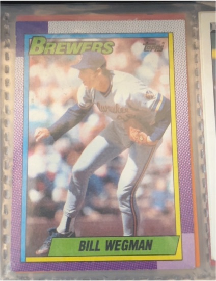 1990 Topps #333 Bill Wegman — front