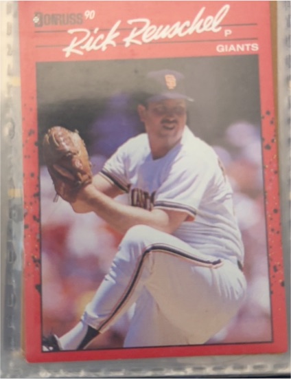 1990 Donruss #112 Rick Reuschel — front