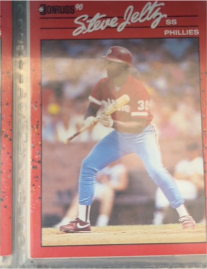 1990 Donruss #133 Steve Jeltz Philadelphia Phillies — front