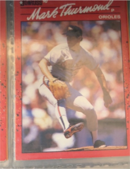 1990 Donruss #612 Mark Thurmond — front