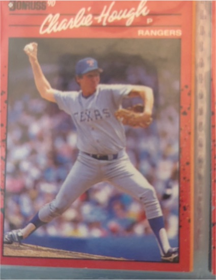 1990 Donruss #411 Charlie Hough — front