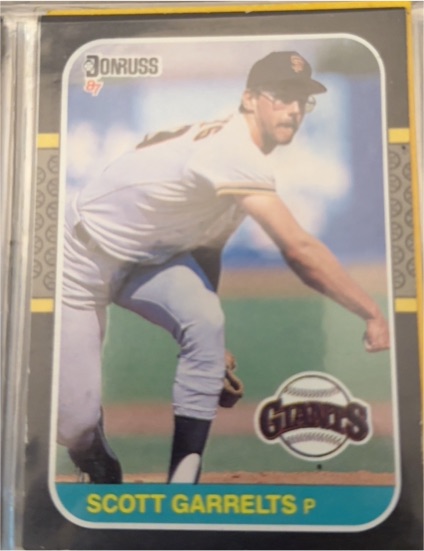 1987 Donruss #116 Scott Garrelts — front