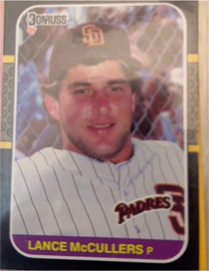 1987 Donruss #237 Lance McCullers — front
