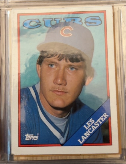 1988 Topps #112 Les Lancaster — front