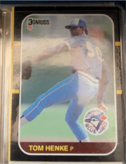 1987 Donruss #197 Tom Henke — front