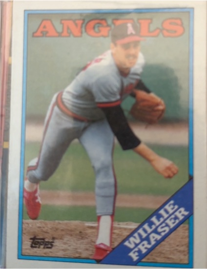 1988 Topps #363 Willie Fraser — front