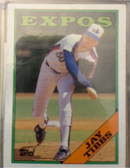 1988 Topps #464 Jay Tibbs — front