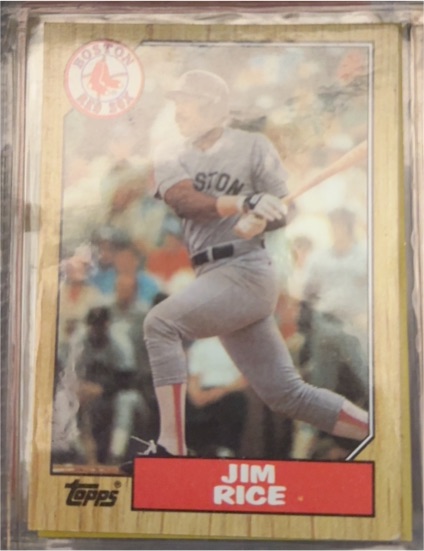 1987 Topps #480 Jim Rice — front