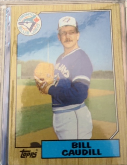 1987 Topps #733 Bill Caudill — front