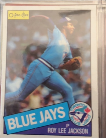 1985 O-Pee-Chee #37 Roy Lee Jackson — front