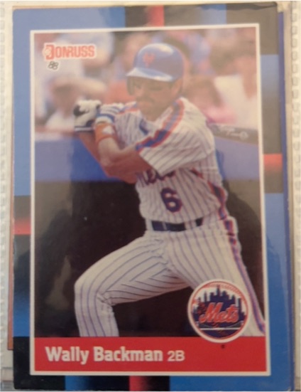 1988 Donruss #241 Wally Backman — front