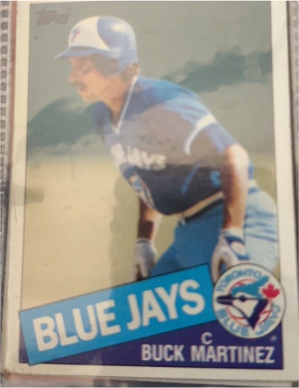 1985 Topps #673 Buck Martinez — front