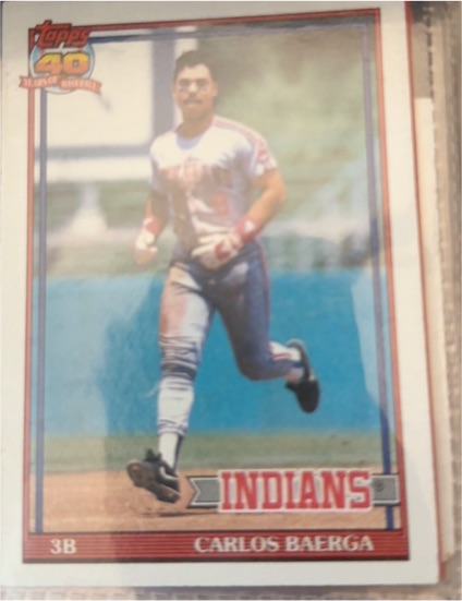 1991 Topps #147 Carlos Baerga — front