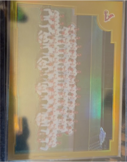 2002 Topps Chrome Gold Refractor #662 Philadelphia Phillies Team — front