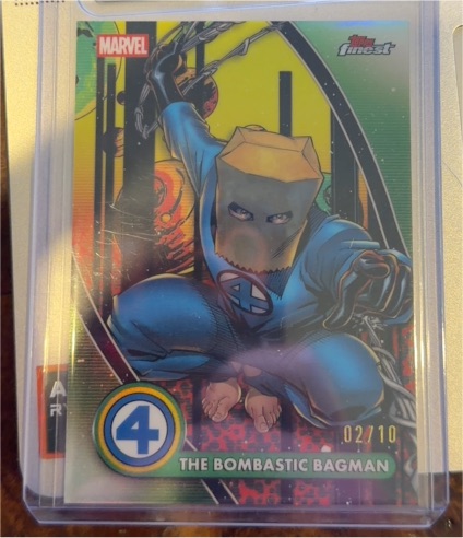 2026 Topps Finest Fantastic Four #88 The Bombastic Bagman — front