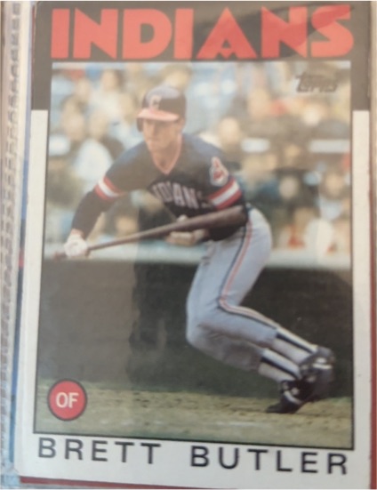1986 Topps #149 Brett Butler — front