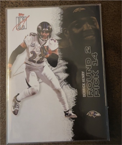 2025 Topps Signature Class #6 Derrick Henry — front