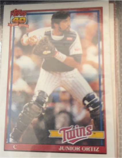1991 Topps #72 Junior Ortiz — front