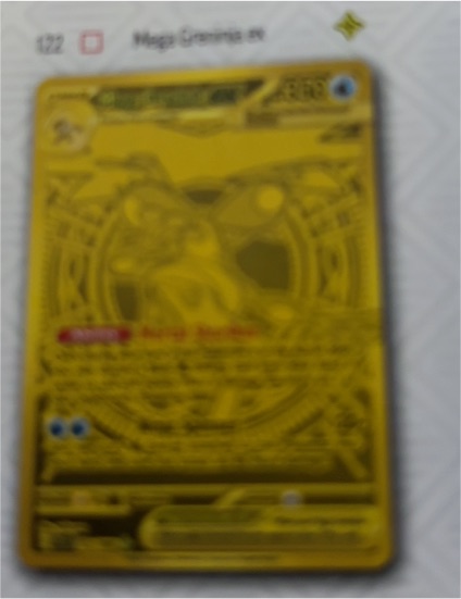 2026 Pokémon Mega Greninja ex 122/086 Chaos Rising — front