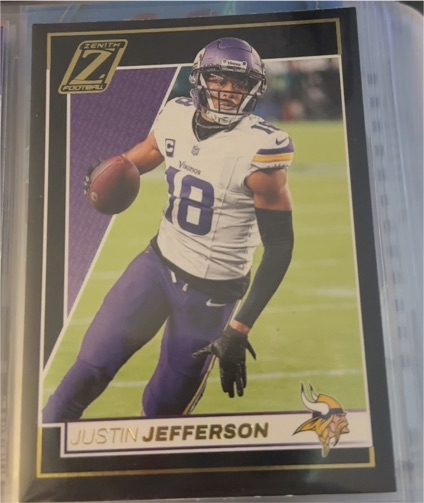 2024 Panini Zenith #63 Justin Jefferson — front
