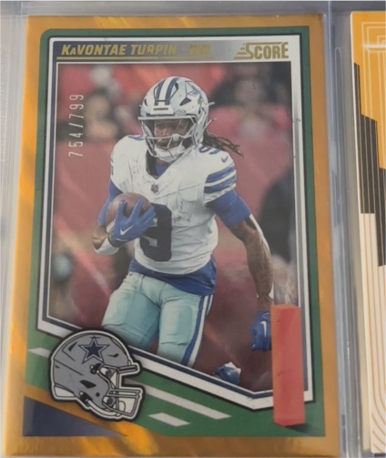 2025 Panini Score #250 KaVontae Turpin — front
