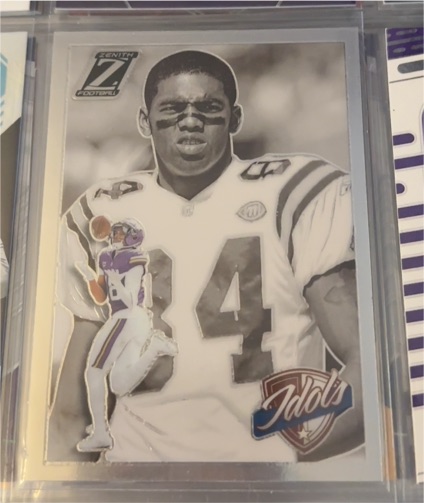 2024 Panini Zenith #16 Justin Jefferson / Randy Moss Idols — front