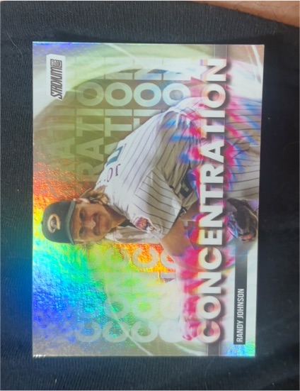 2025 Topps Stadium Club #C-2 Randy Johnson Concentration — front