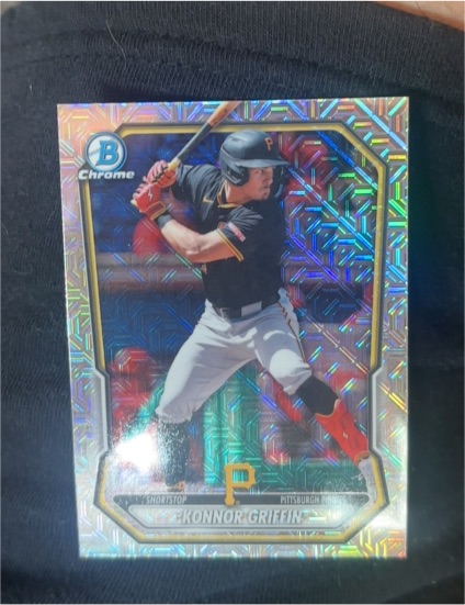 2026 Bowman Chrome #BCP-92 Konnor Griffin — front