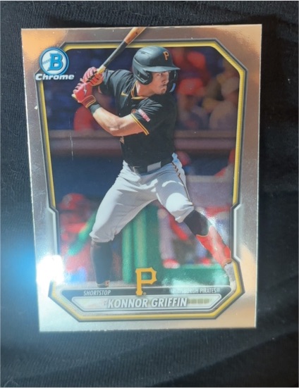 2026 Bowman Chrome #BCP-92 Konnor Griffin — front