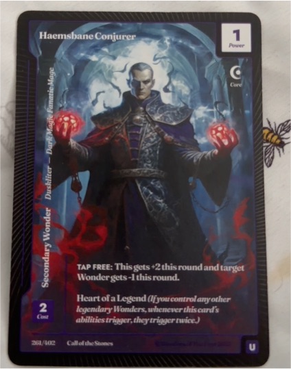 Wonders of the First Call of the Stones #263 Haemsbane Conjurer — front