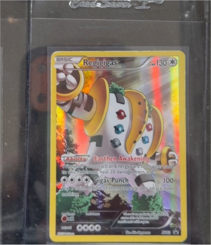 2015 Pokémon XY #XY82 Regigigas Full Art Promo — front