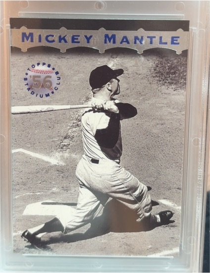1996 Topps Stadium Club #MM6 Mickey Mantle — front