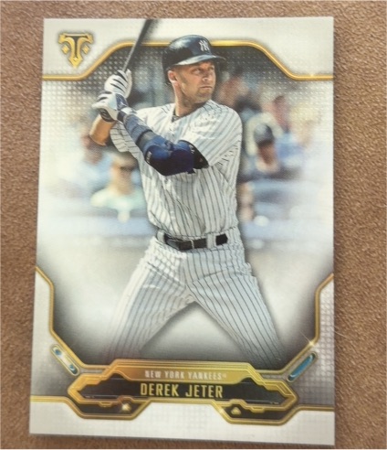 2019 Topps Triple Threads #31 Derek Jeter — front