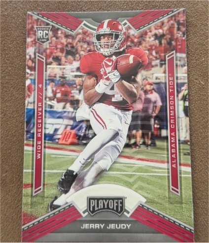 2020 Panini Chronicles Draft Picks Playoff #2 Jerry Jeudy — front