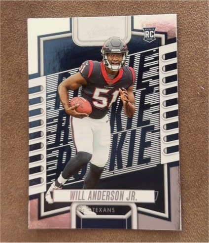 2023 Panini Absolute #103 Will Anderson Jr. — front