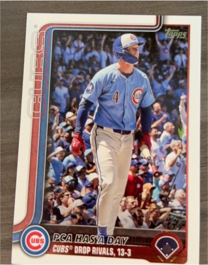 2025 Topps Update Series #US164 Pete Crow-Armstrong PCA Has A Day — front