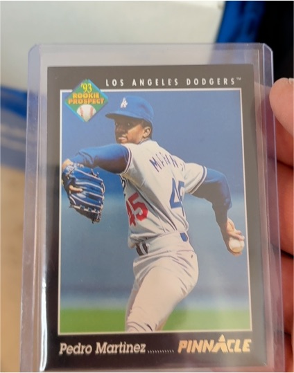 1993 Pinnacle #259 Pedro Martinez Rookie Prospect — front