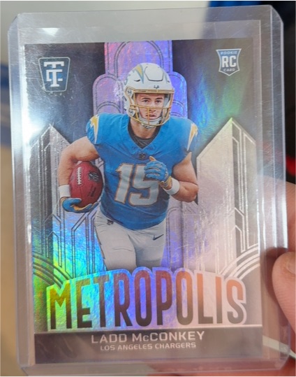 2024 Panini Totally Certified Metropolis #25 Ladd McConkey — front