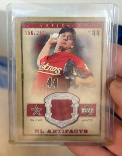 2006 Upper Deck Artifacts NL Artifacts #NL-RO Roy Oswalt — front