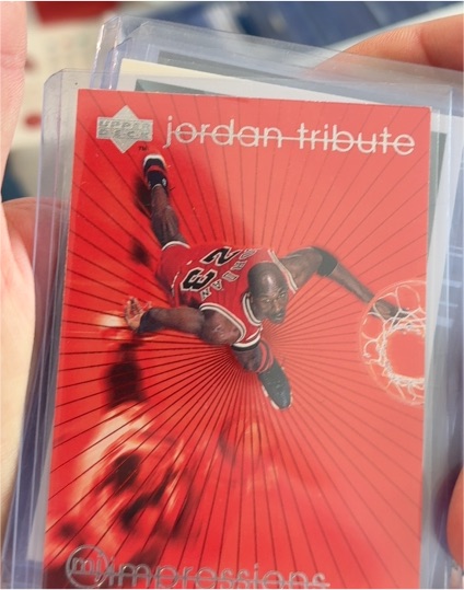 1997-98 Upper Deck Jordan Tribute #MJ58 Michael Jordan — front