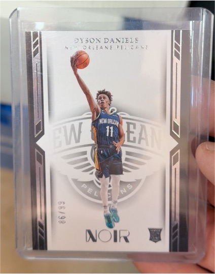 2022-23 Panini Noir #99 Dyson Daniels — front