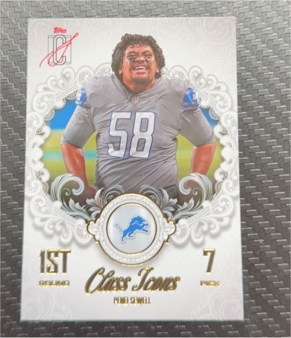 2025 Topps Signature Class Class Icons #CI-15 Penei Sewell — front