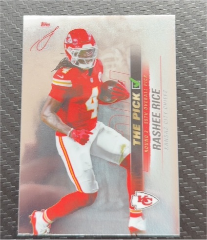 2025 Topps Signature Class The Pick #TP-16 Rashee Rice — front