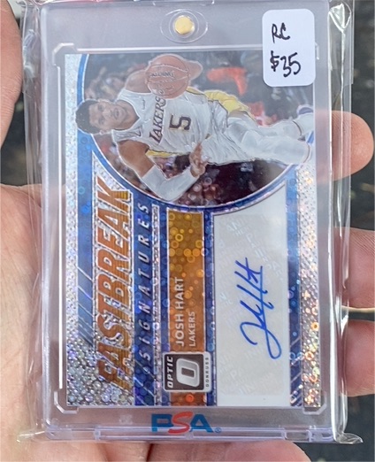 2017-18 Panini Donruss Optic #FB-JHT Josh Hart — front