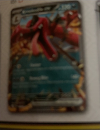 2020 Pokemon Krookodile ex 055/086 Chaos Rising — front