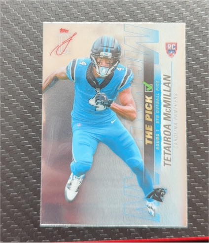 2025 Topps Signature Class #TP-5 Tetairoa McMillan — front